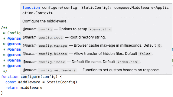 Preview Of The Configure Function